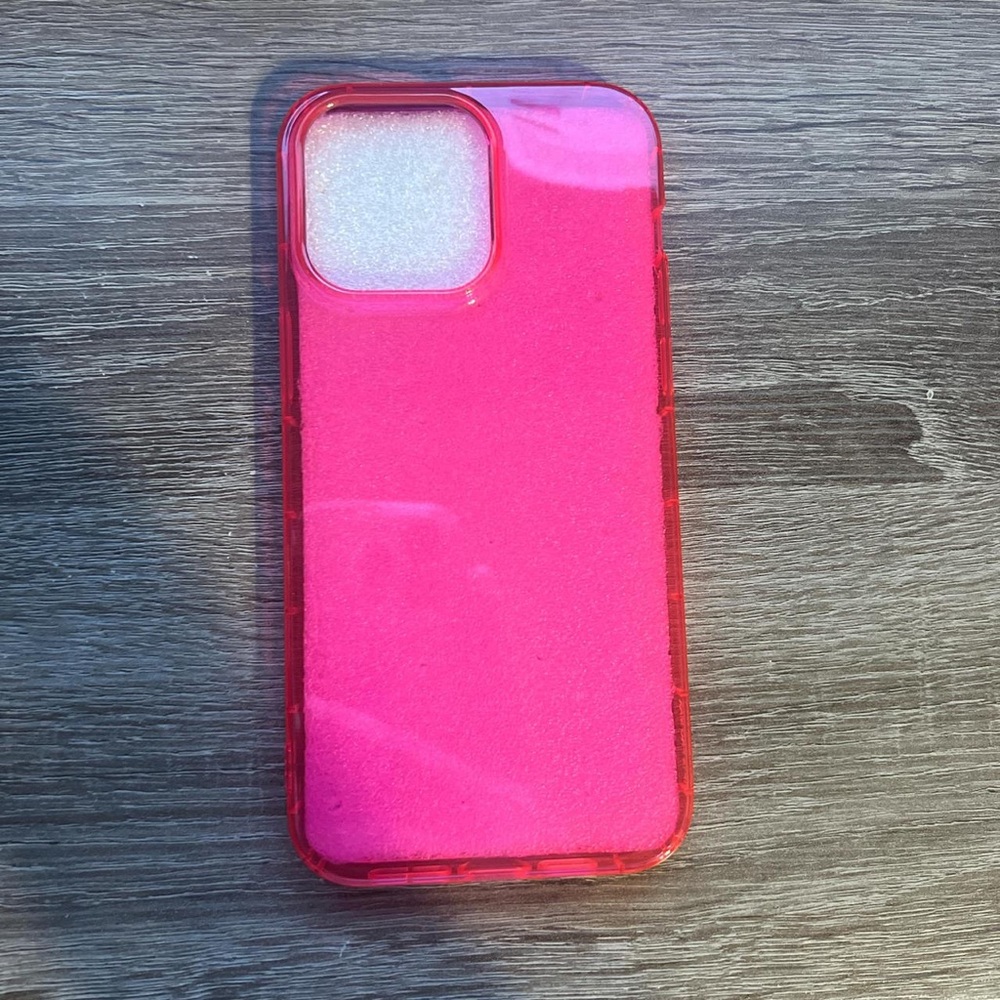 Apple Pink and Red Phone Case